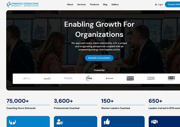 Embrace consulting